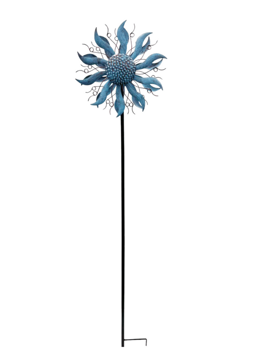 CONEFLOWER SPINNER – BLUE & BRONZE