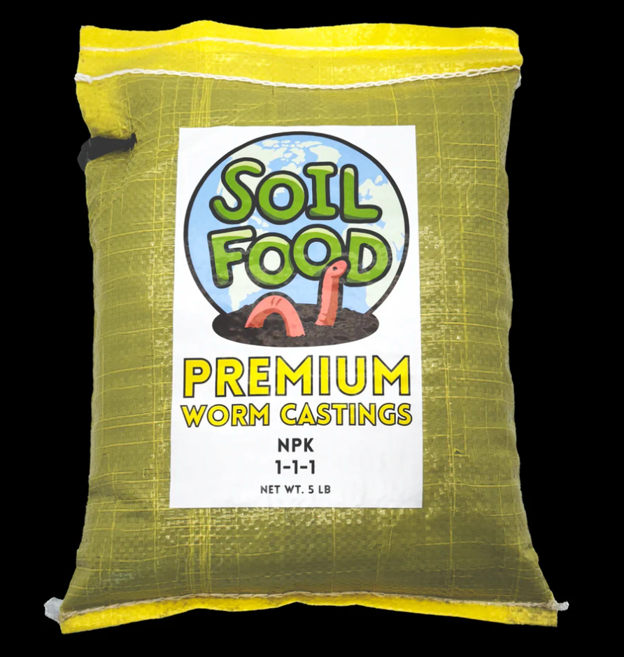 Soil Food Premium Worm Castings 3Lb