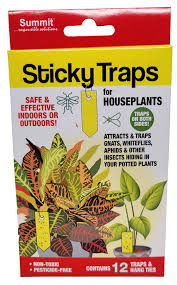 Summit Chem Houseplant Insect Sticky Traps