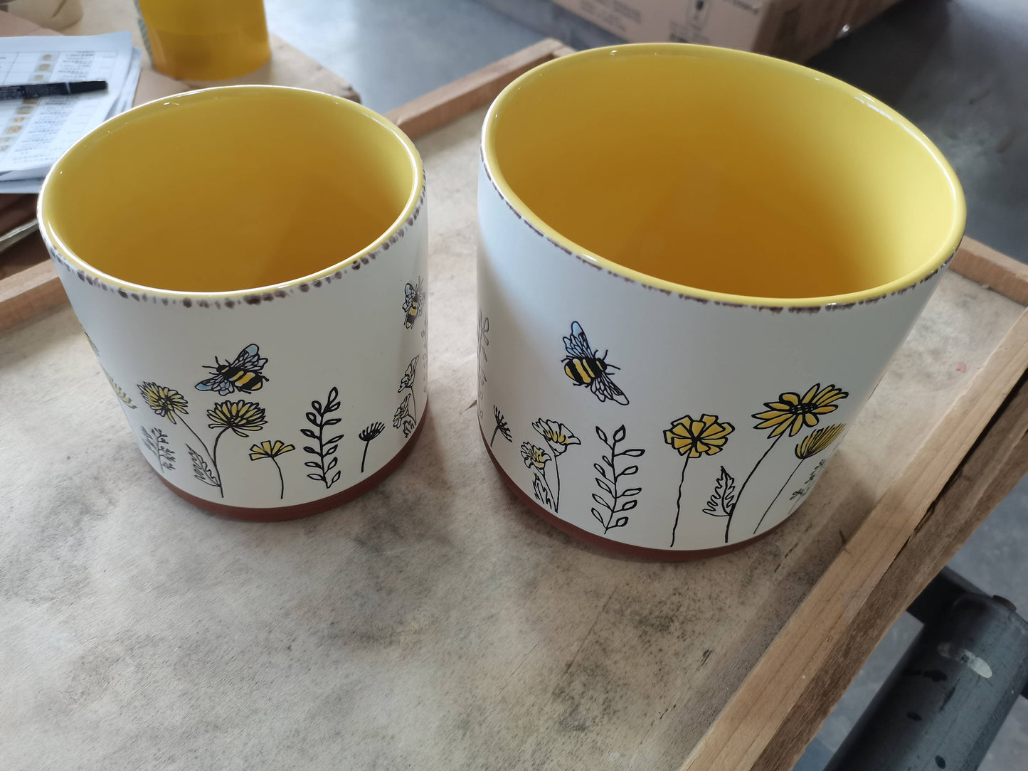 BUMBLE GARDEN 6.5", 5"/6.5" NESTED WITH 78337