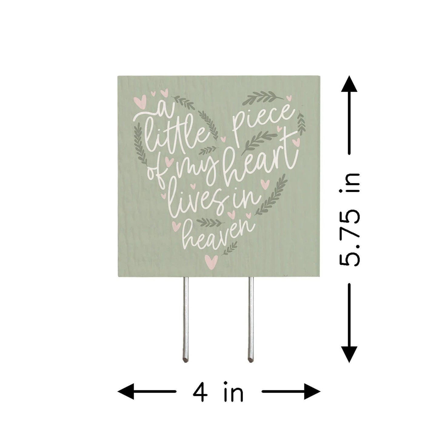 Little Piece Heart Green - Plant Thoughts