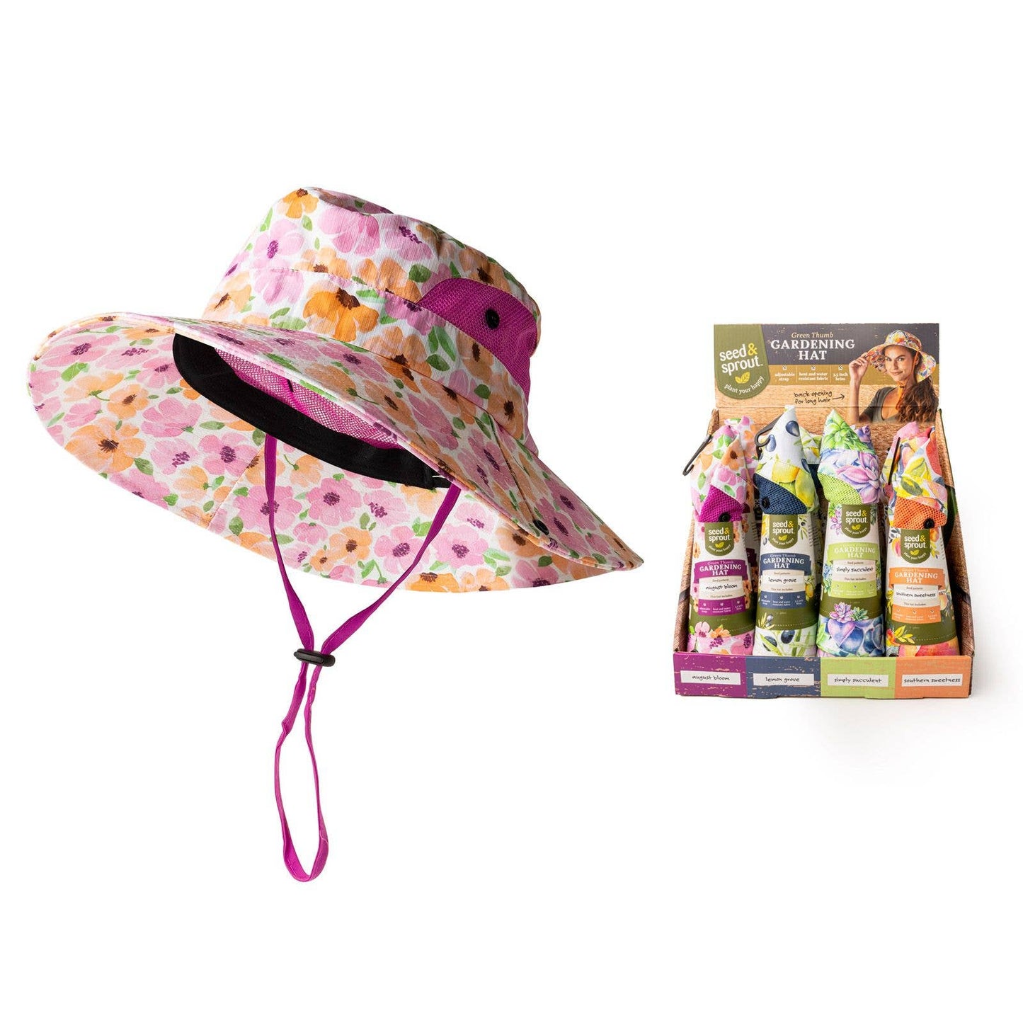 Seed & Sprout Gardening Hat Assortment