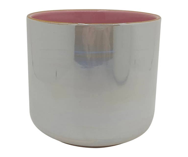 LUSTER PEARLESCENT TAMMY 5'' PLANTER, 5"/6.5" NESTED with 74