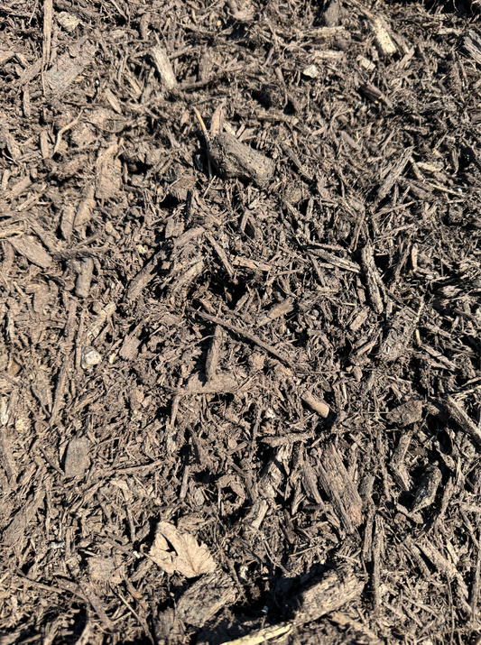 Dyed Brown Mulch